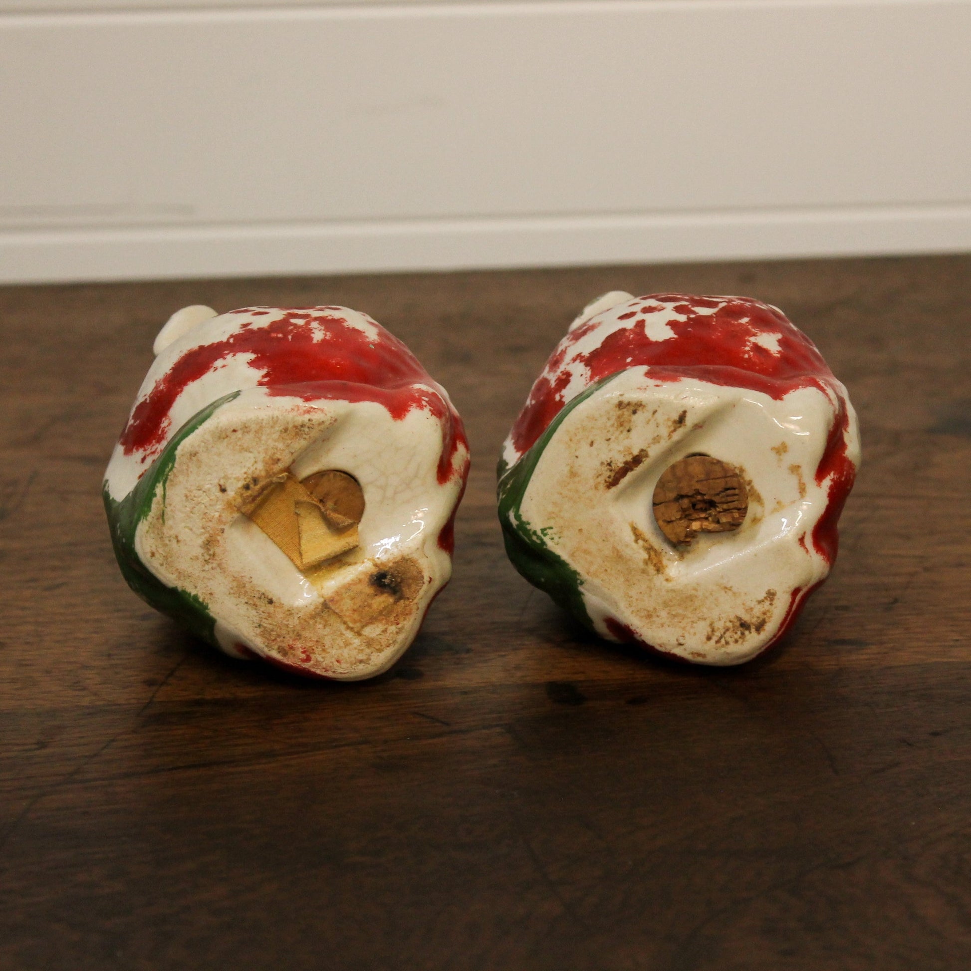 1970's Sears USA Strawberry Salt & Pepper Set Changing Thymes of West Michigan