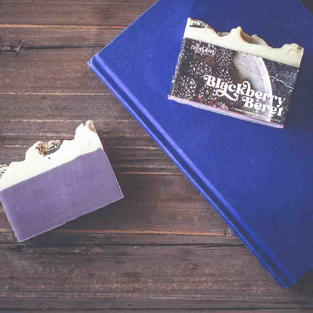 Blackberry Beret Bar Soap Changing Thymes of West Michigan