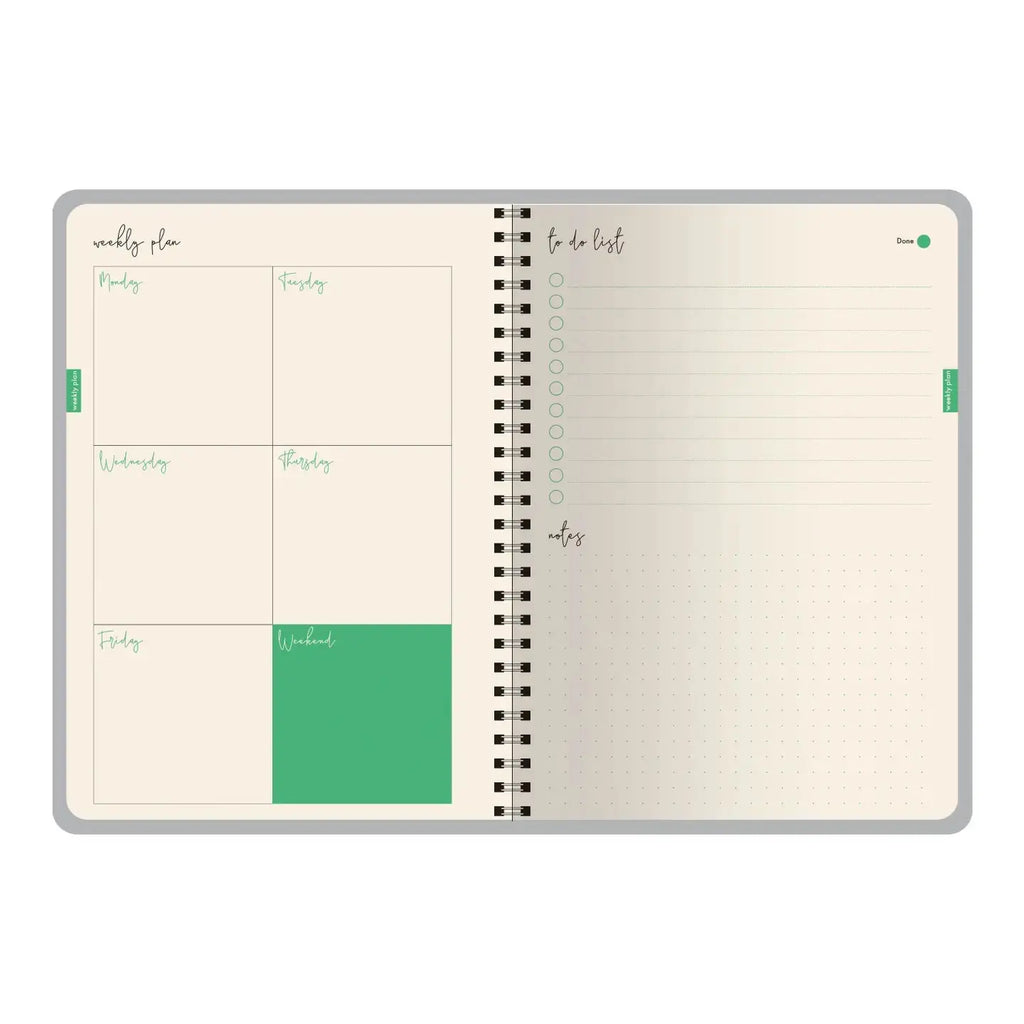 Daily Journal Planner - Forest Flowers Changing Thymes of West Michigan