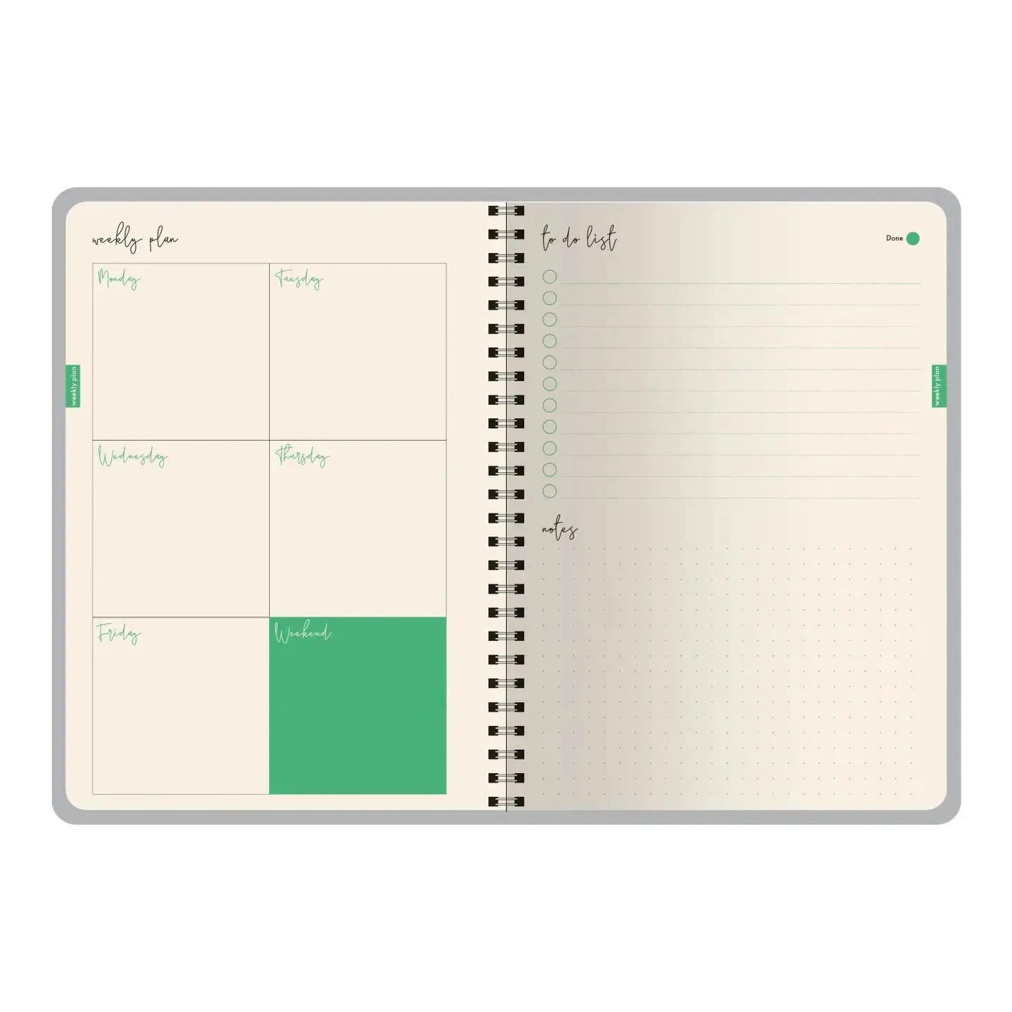 Daily Journal Planner - Forest Flowers Changing Thymes of West Michigan