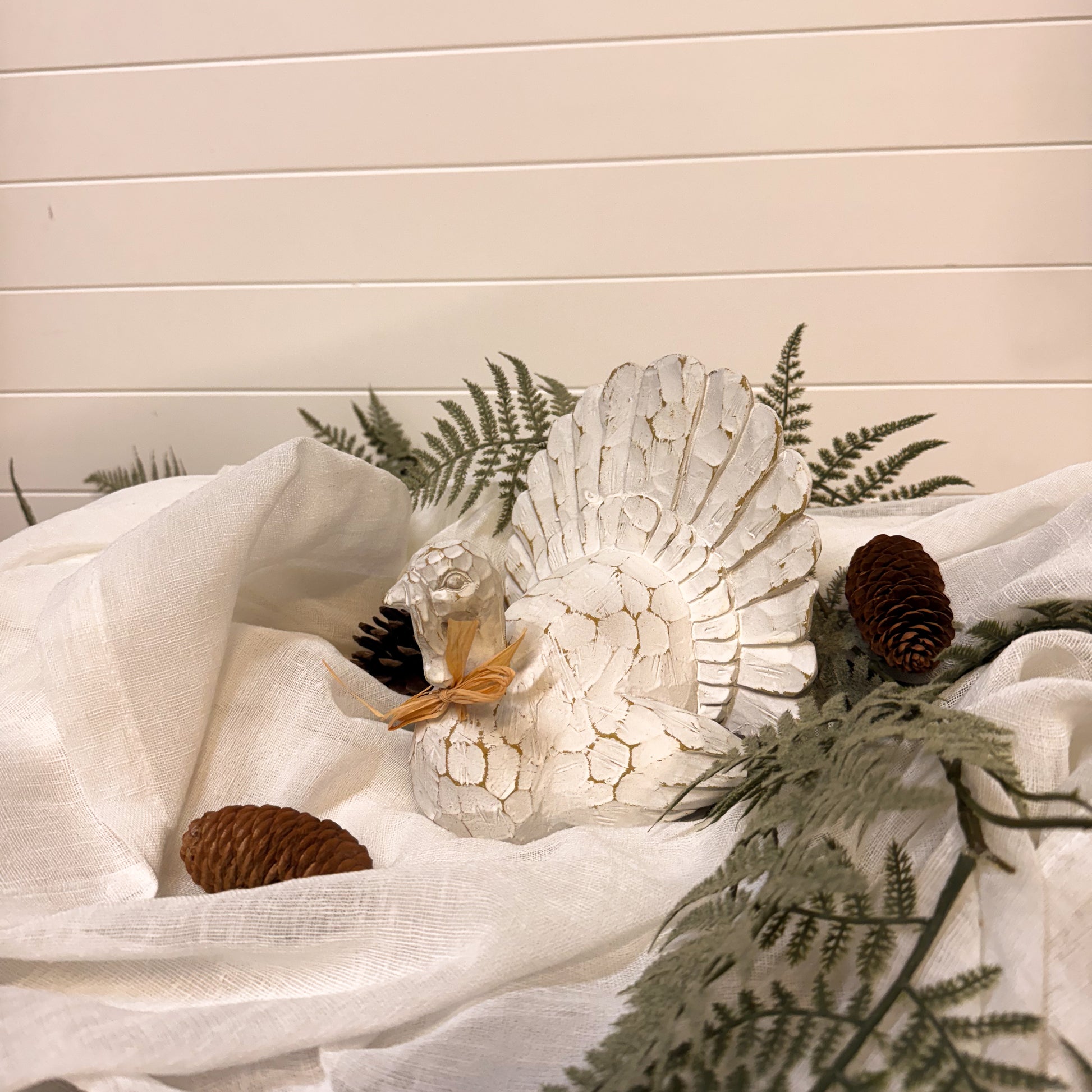 Large Resin Turkey