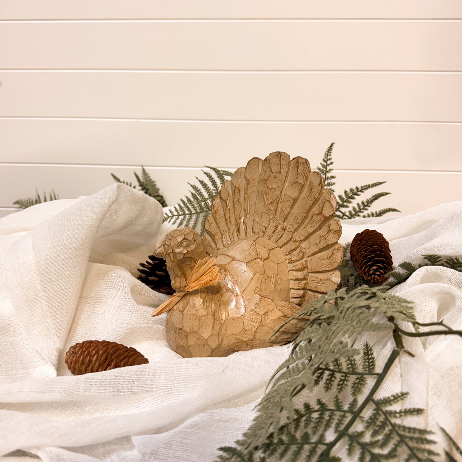 Large Resin Turkey
