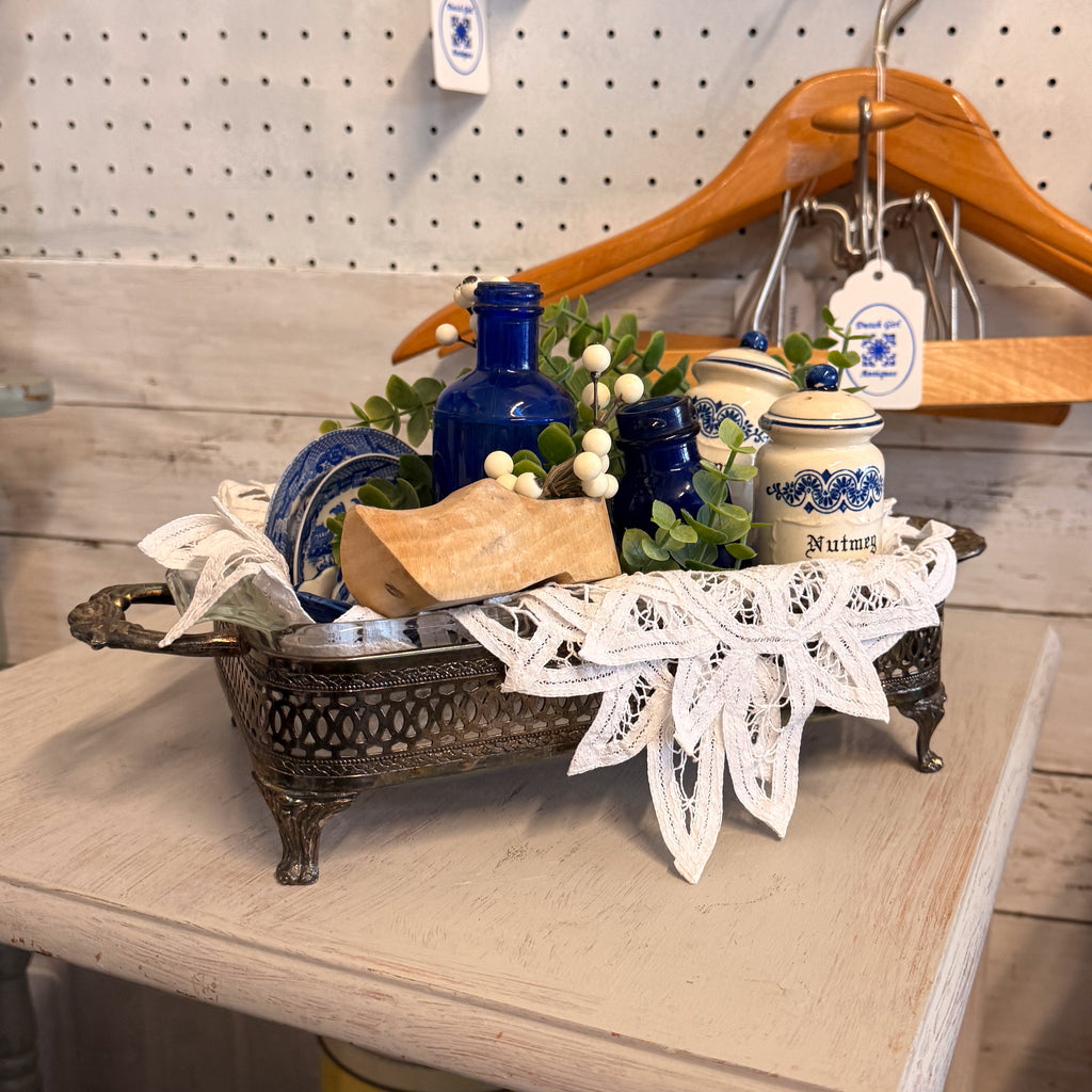 Collected in Cobalt Vignette