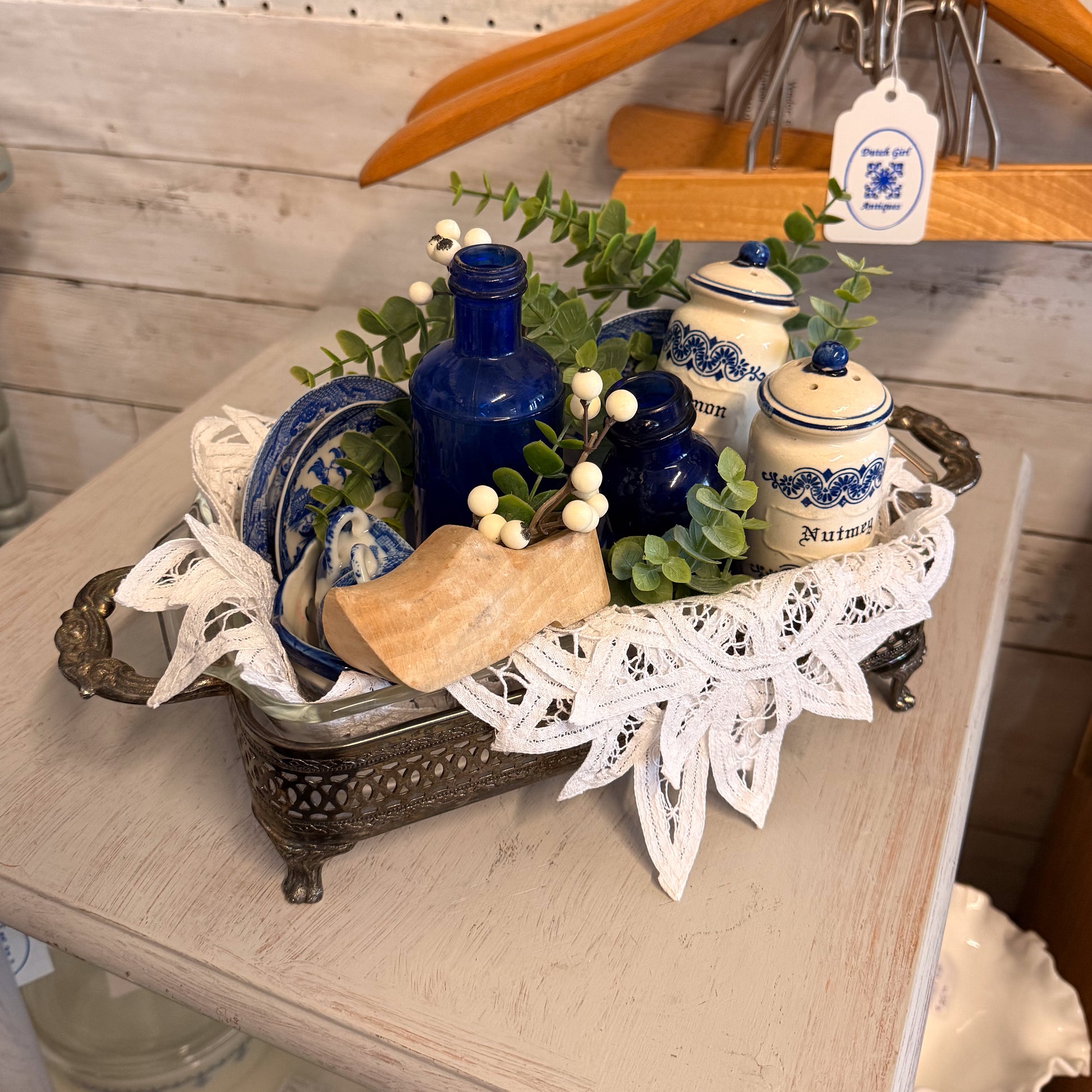 Collected in Cobalt Vignette