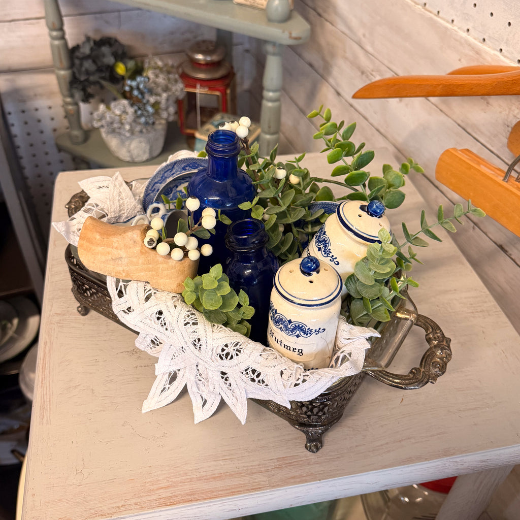 Collected in Cobalt Vignette