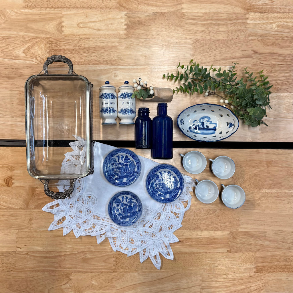 Collected in Cobalt Vignette