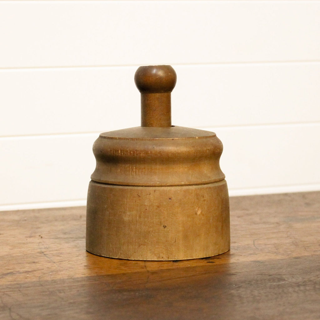 Antique Wooden Butter Mold Changing Thymes of West Michigan