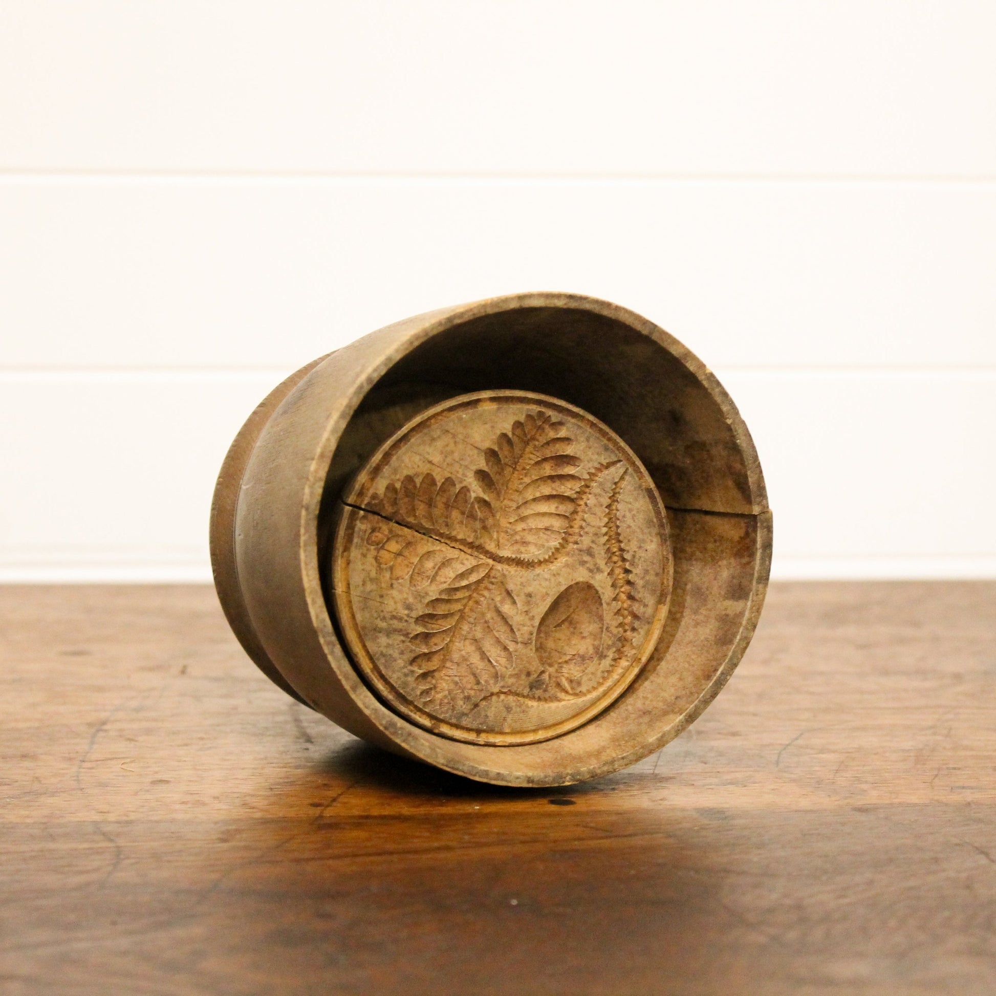 Antique Wooden Butter Mold Changing Thymes of West Michigan