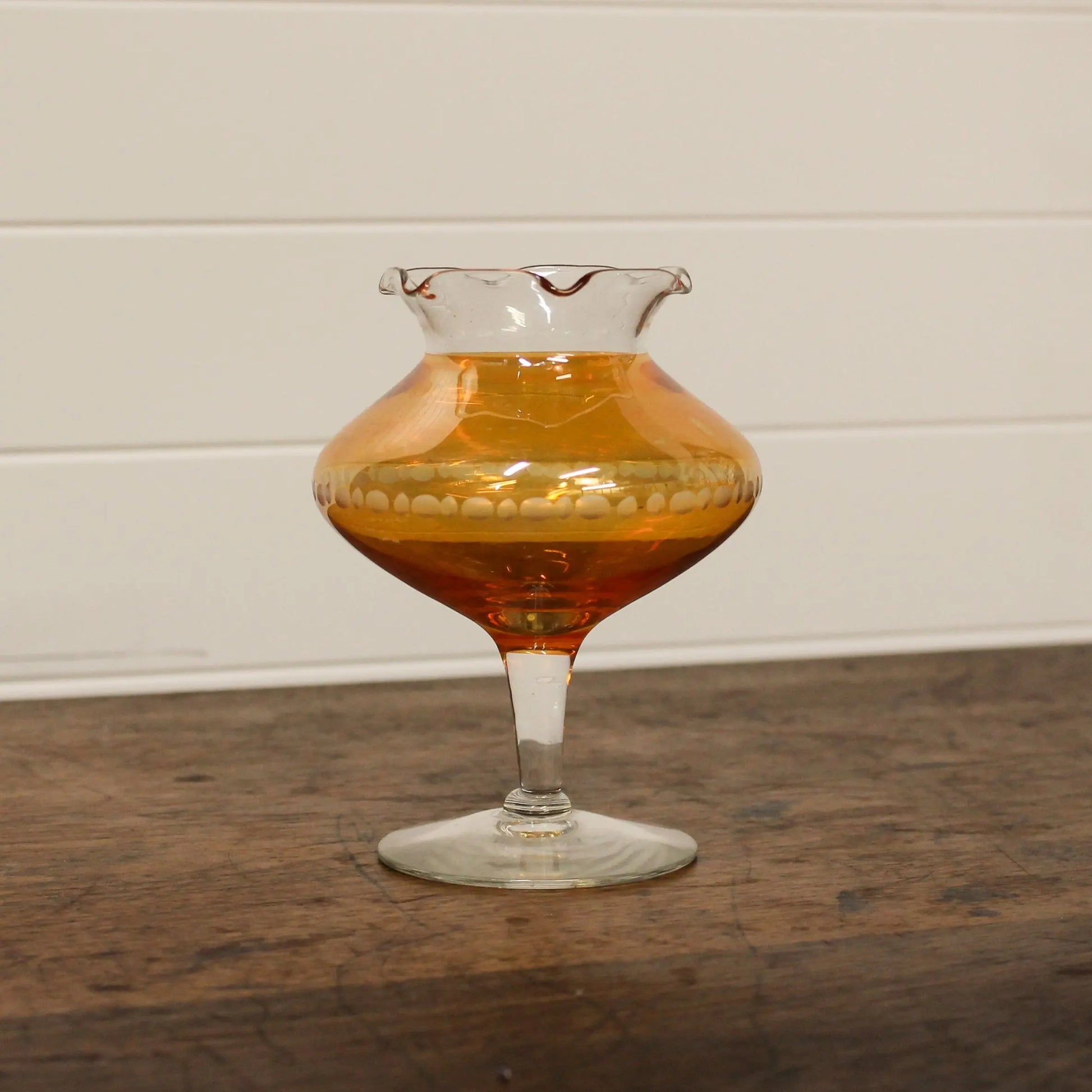 Peach Bubble Vase Changing Thymes of West Michigan