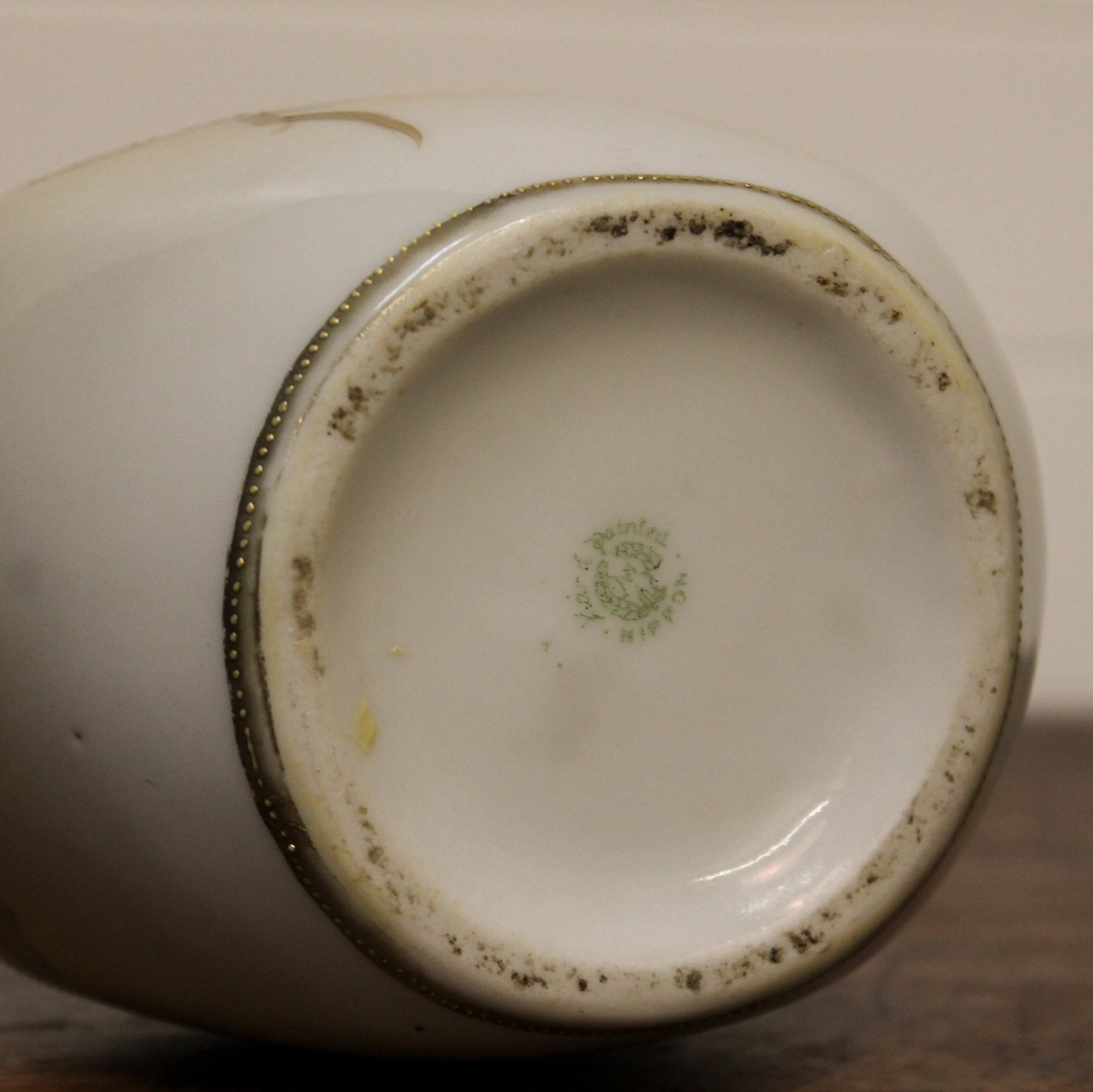 Hand-Painted Floral Milk Pitcher Changing Thymes of West Michigan
