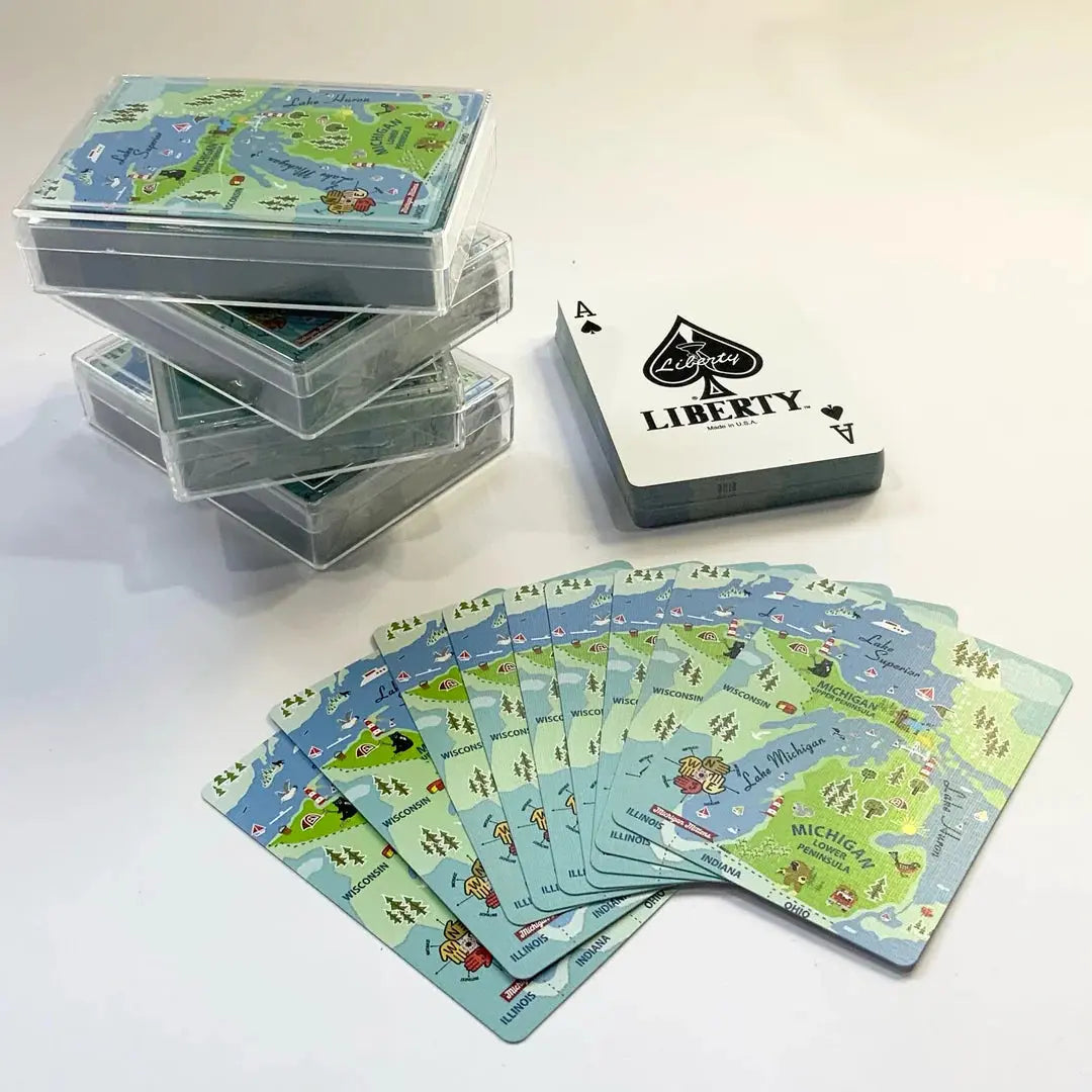 Michigan Playing Cards Changing Thymes of West Michigan