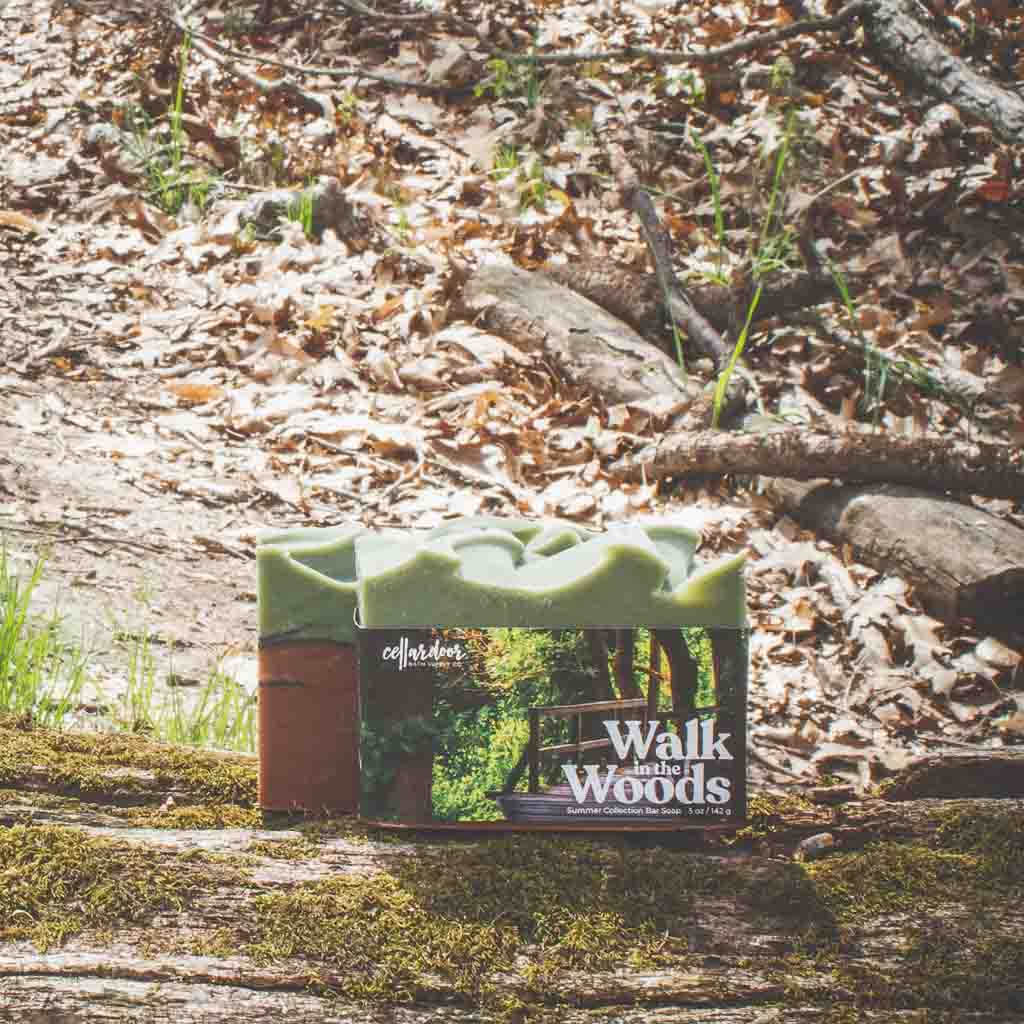 Walking in the Woods Bar Soap Changing Thymes of West Michigan